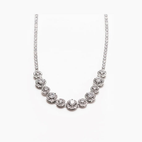 Newgrange Living Diamond Cluster Pendant - Silver | 600362