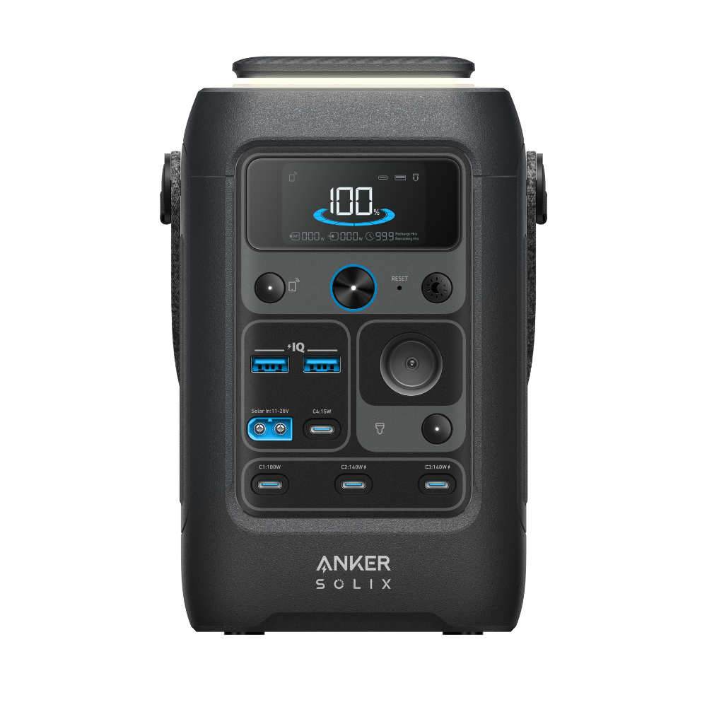 Anker Solix C300X DC Portable Power Station ( Backup Battery ) 300W | A1728011