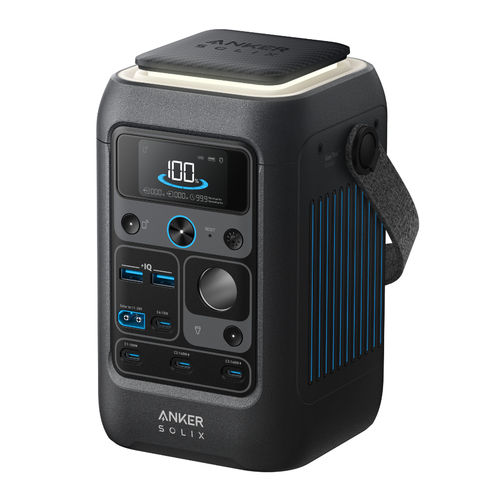 Anker Solix C300X DC Portable Power Station ( Backup Battery ) 300W | A1728011