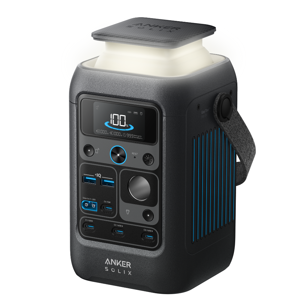 Anker Solix C300X DC Portable Power Station ( Backup Battery ) 300W | A1728011