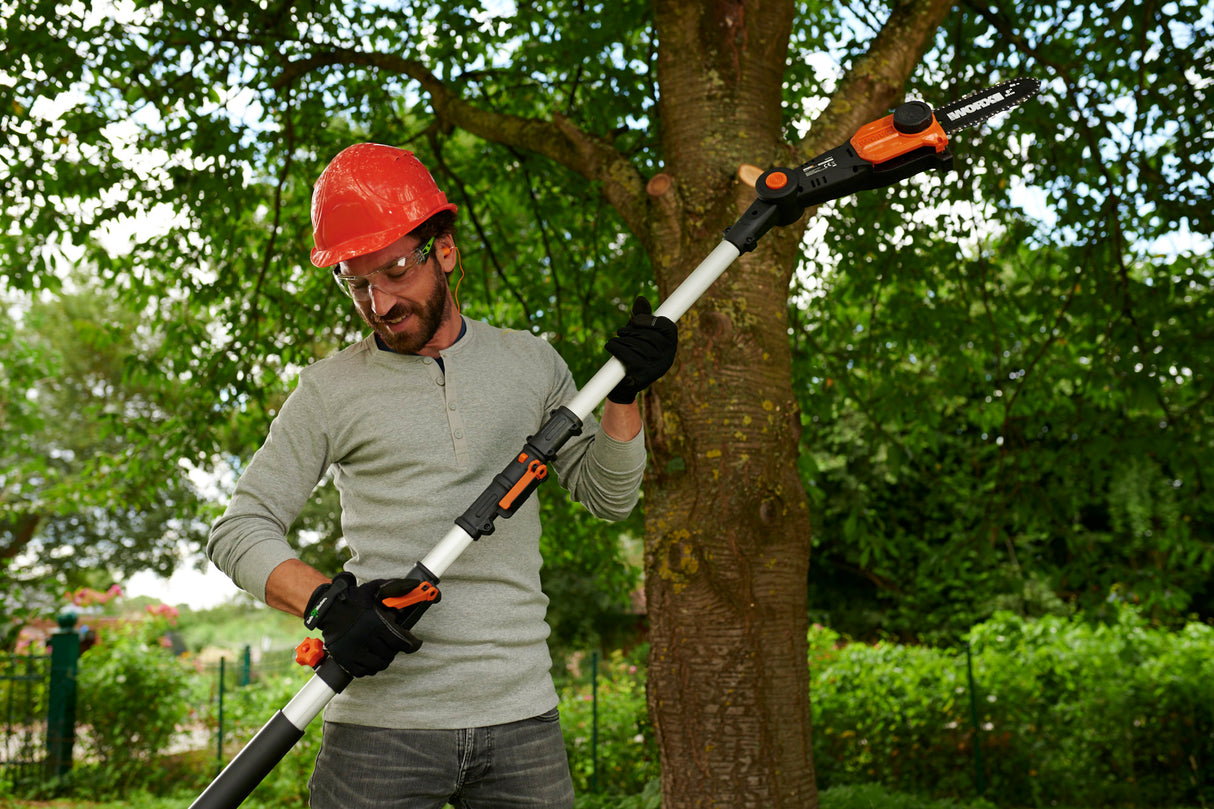 Worx 20V Cordless Pole Chainsaw Saw with Battery | WG349E