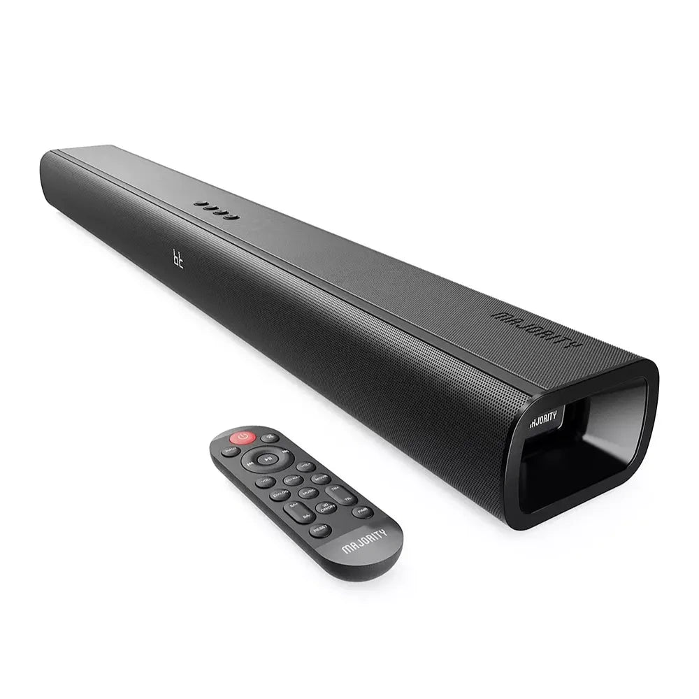 Majority Naga 80 2.1 Bluetooth Soundbar 140W with Built in Subwoofer | Surround Sound