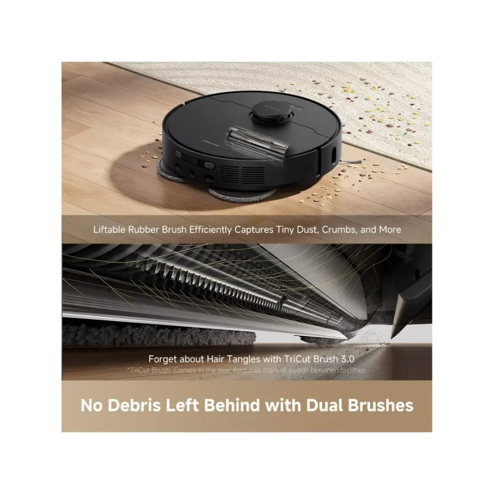 Dreame L40 Ultra AE Robotic Robot Vac Vacuum - Black | RLL77SE_BK