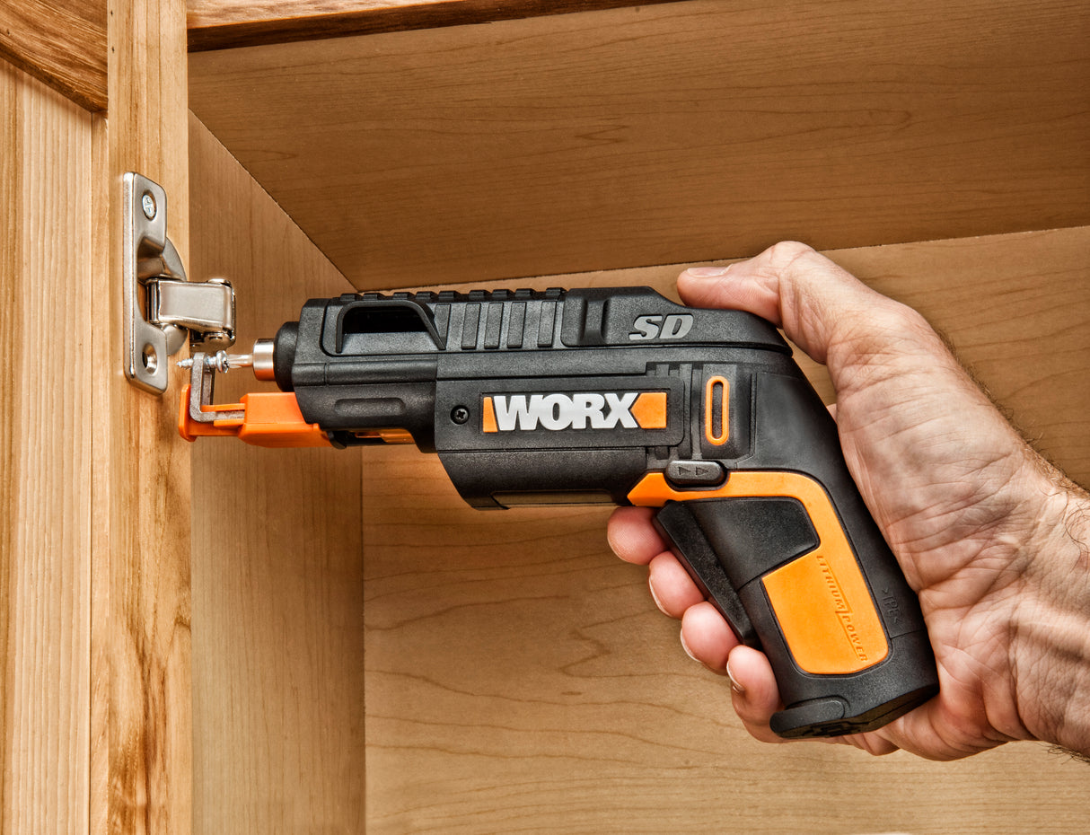 Worx Cordless Screwdriver with Screw Holder 4v | WX255