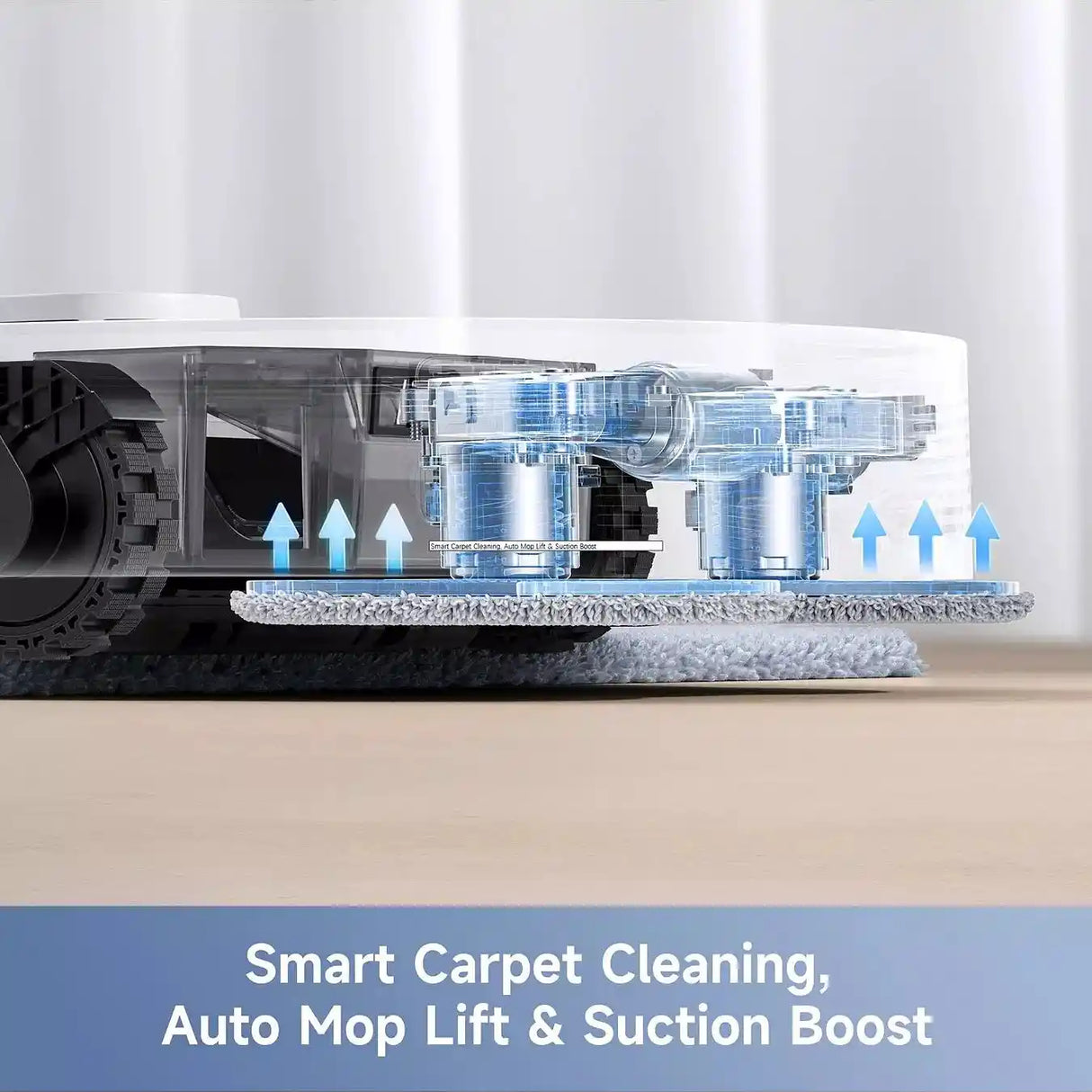 Mova E40 Ultra Robot Vac Vacuum and Mop - White | RLE21SE