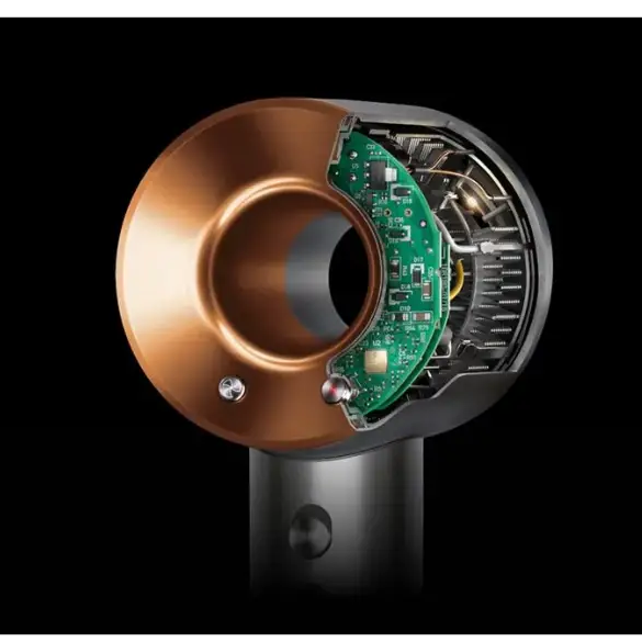 Dyson Supersonic Hair Dryer with Straight + Wavy - Prussian Blue and Rich Copper | 113279-01