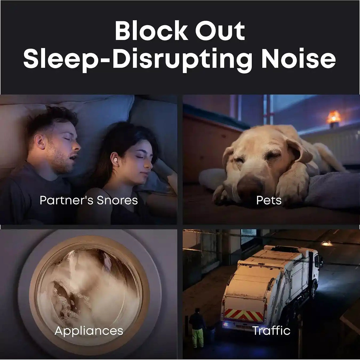 Soundcore Sleep A30 Wireless Bluetooth Earbuds for Snoring - White | D1301G21