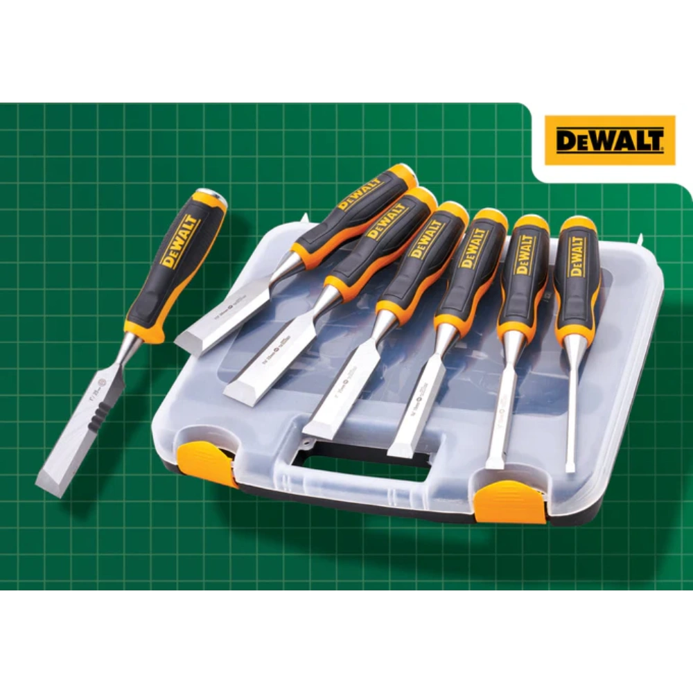 DeWALT	6 Piece Chisel Set with FREE Chisel Knife | XMS25CHISEL