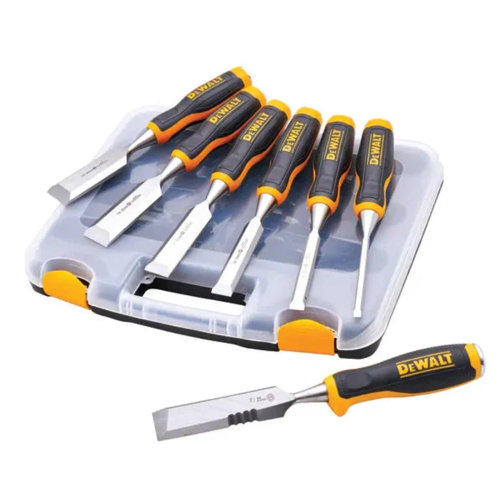 DeWALT	6 Piece Chisel Set with FREE Chisel Knife | XMS25CHISEL