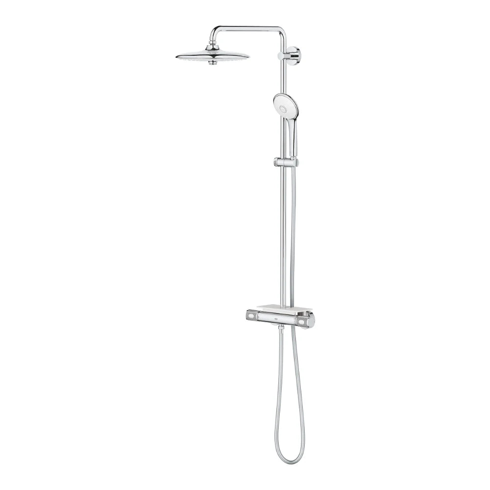 Grohe Euphoria 260mm Thermostatic Shower Mixer - Chrome | 27296003