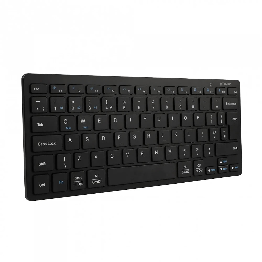 Groove Wireless Bluetooth Compact Keyboard - Black | GVPC22BK