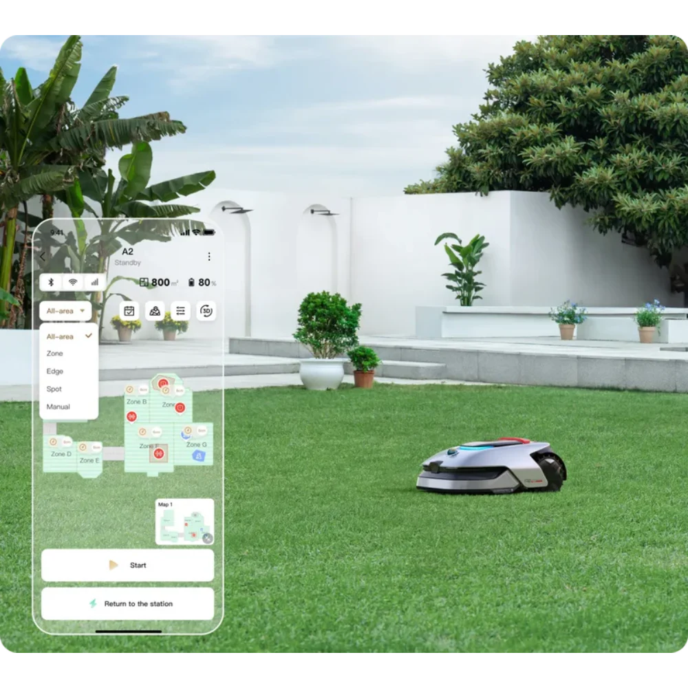 Dreame Robot Robotic Mower A2 Pro Lawnmower 3000m2 | MXXA8210