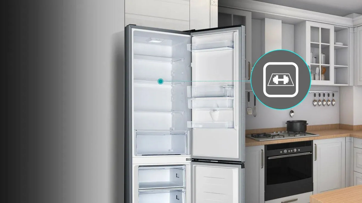 Hisense 182.4cm 60/40 No Frost Fridge Freezer - White | RB327N4BCE