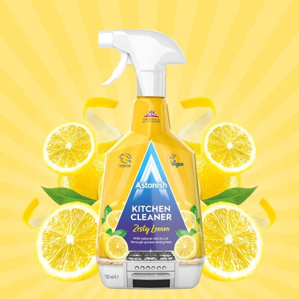 Astonish Kitchen Cleaner Spray 500ml - Zesty Lemon | 170841