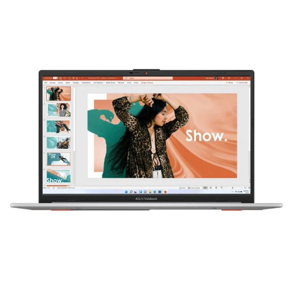 Asus Vivobook Go 15.6 Inch Laptop AMD Ryzen 5 8GB RAM 512GB SSD - Silver | SE1504FA-BQ2075W