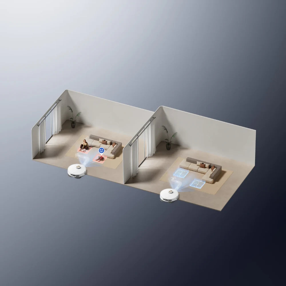 Dreame L40s Pro Robotic Robot Vacuum Cleaner - Ultra White | RLL74CE