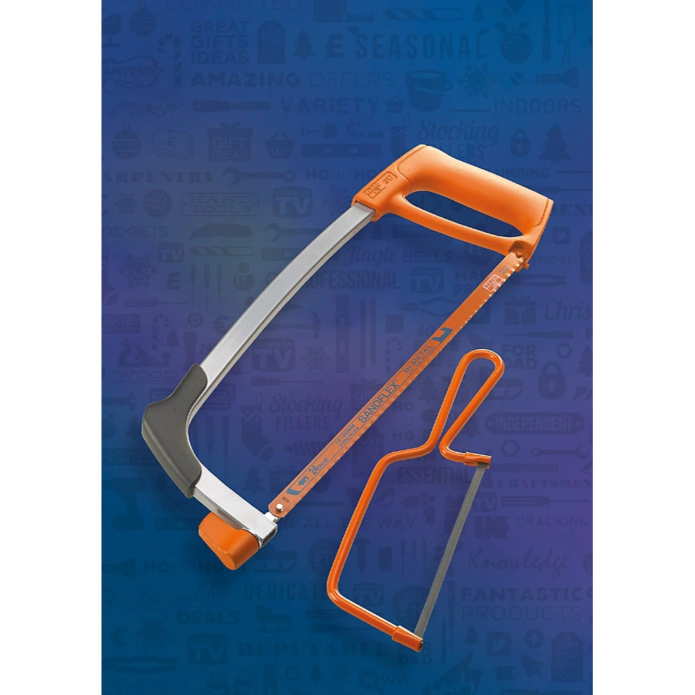 Bahco 300mm (12") Hacksaw & 150mm (6") Junior Hacksaw Pack | XMS25HACK