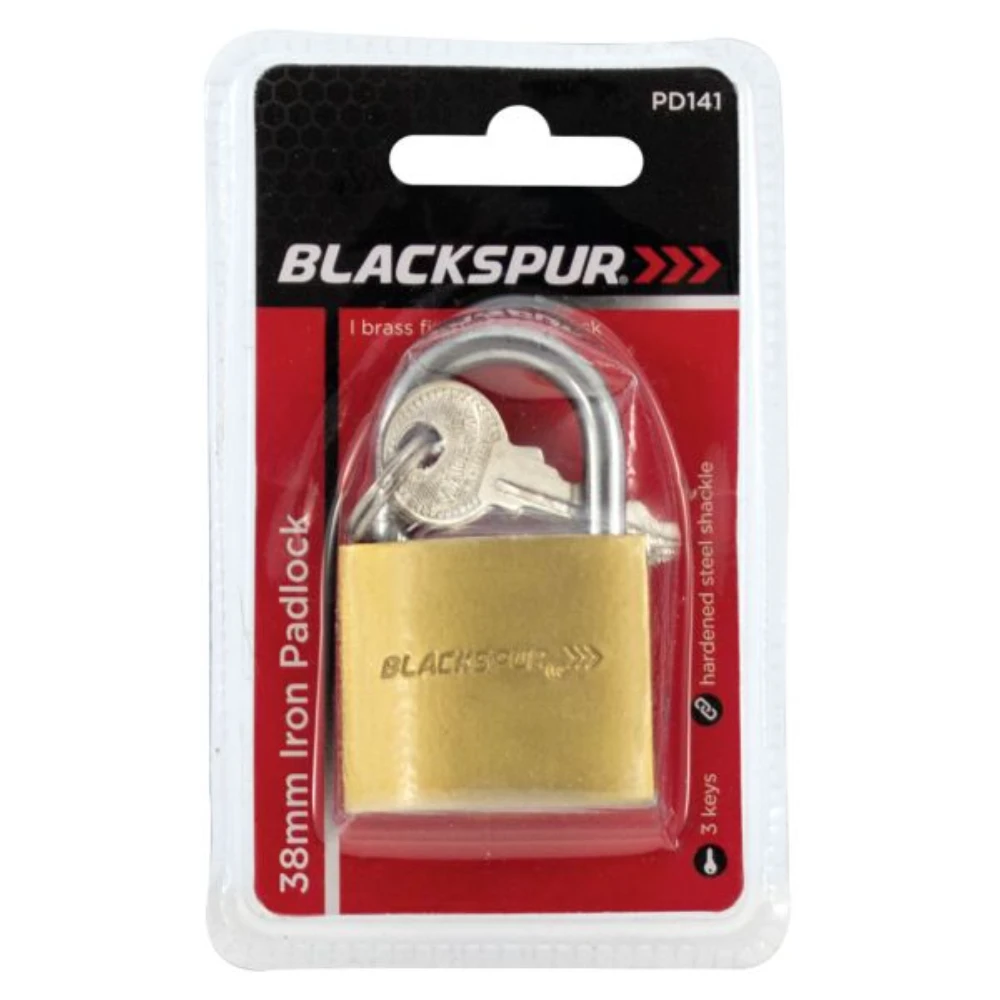 Blackspur 38mm Iron Padlock | PD141