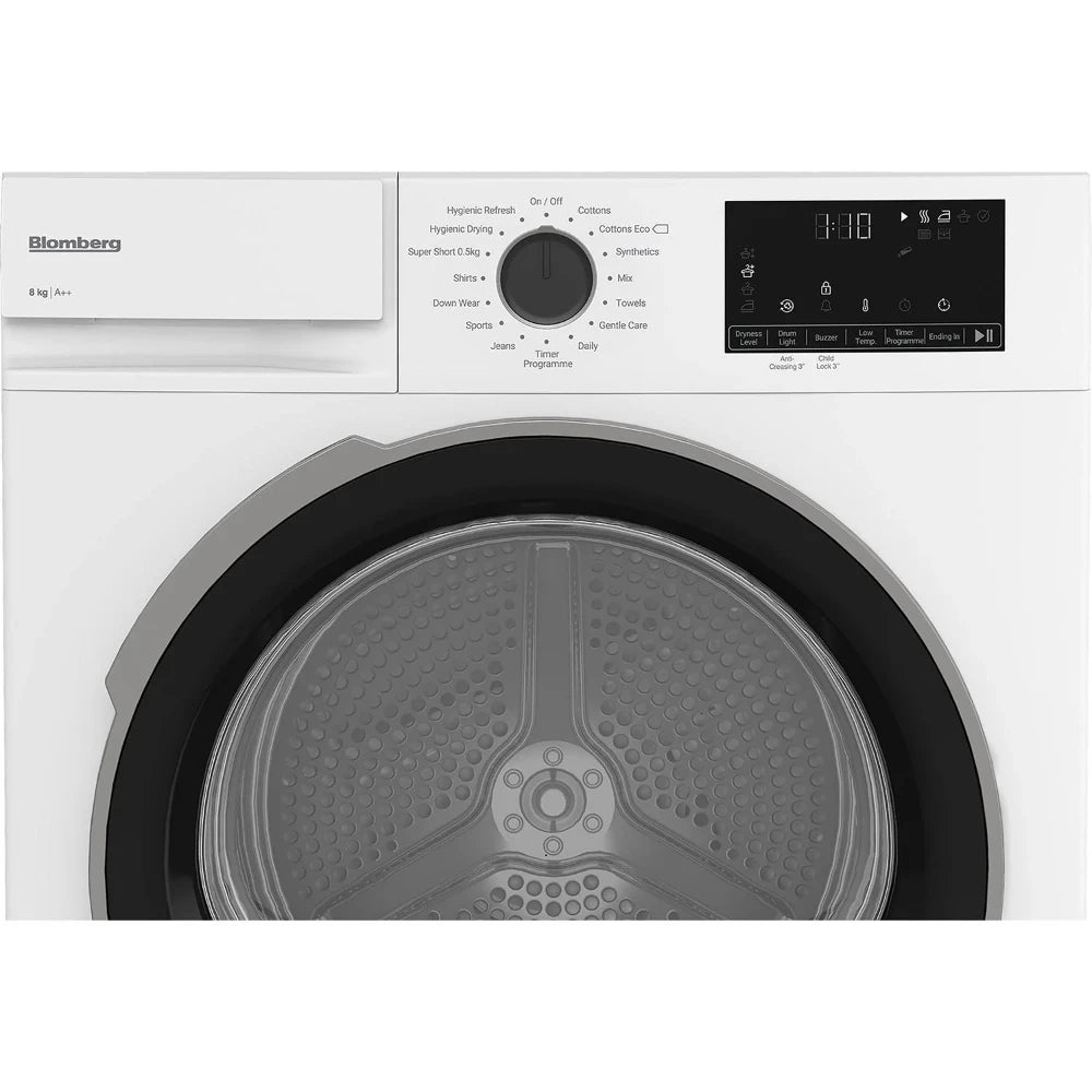 Blomberg 8kg Heat Pump Tumble Dryer - White |  LTNA18320W