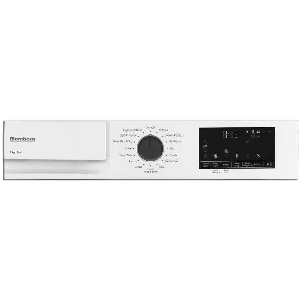 Blomberg 8kg Heat Pump Tumble Dryer - White |  LTNA18320W