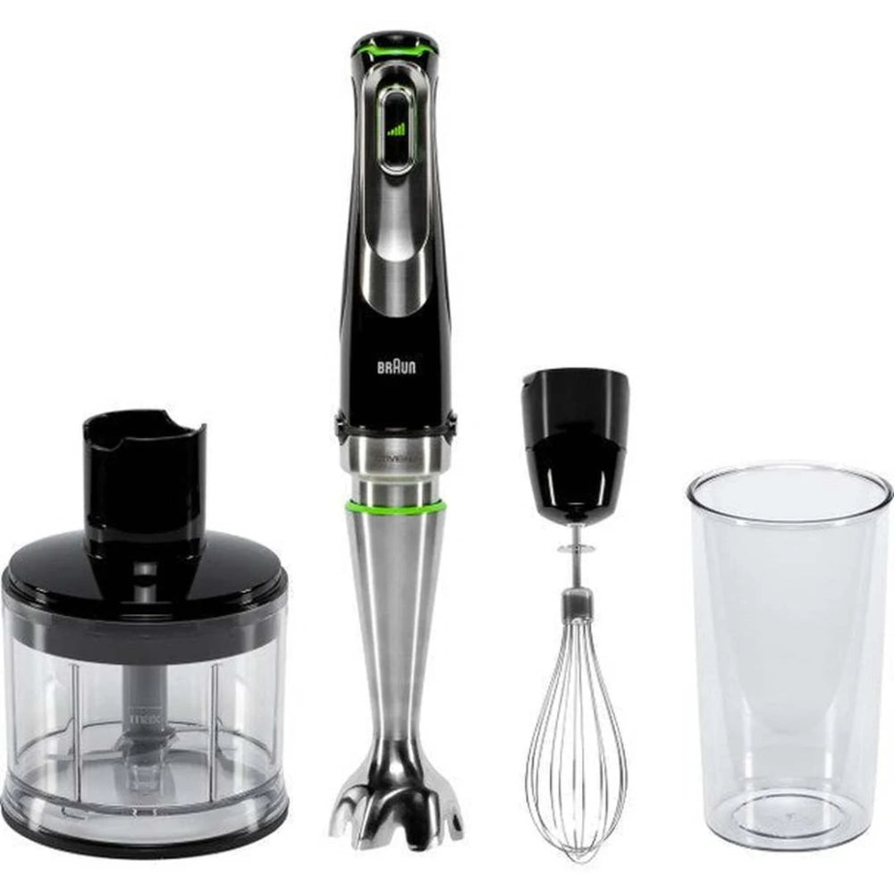 Braun Multiquick 9 4 in 1 Hand Blender - Black | MQ9135XI