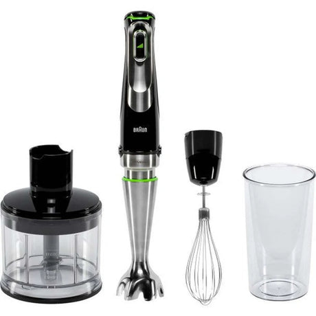 Braun Multiquick 9 4 in 1 Hand Blender - Black | MQ9135XI