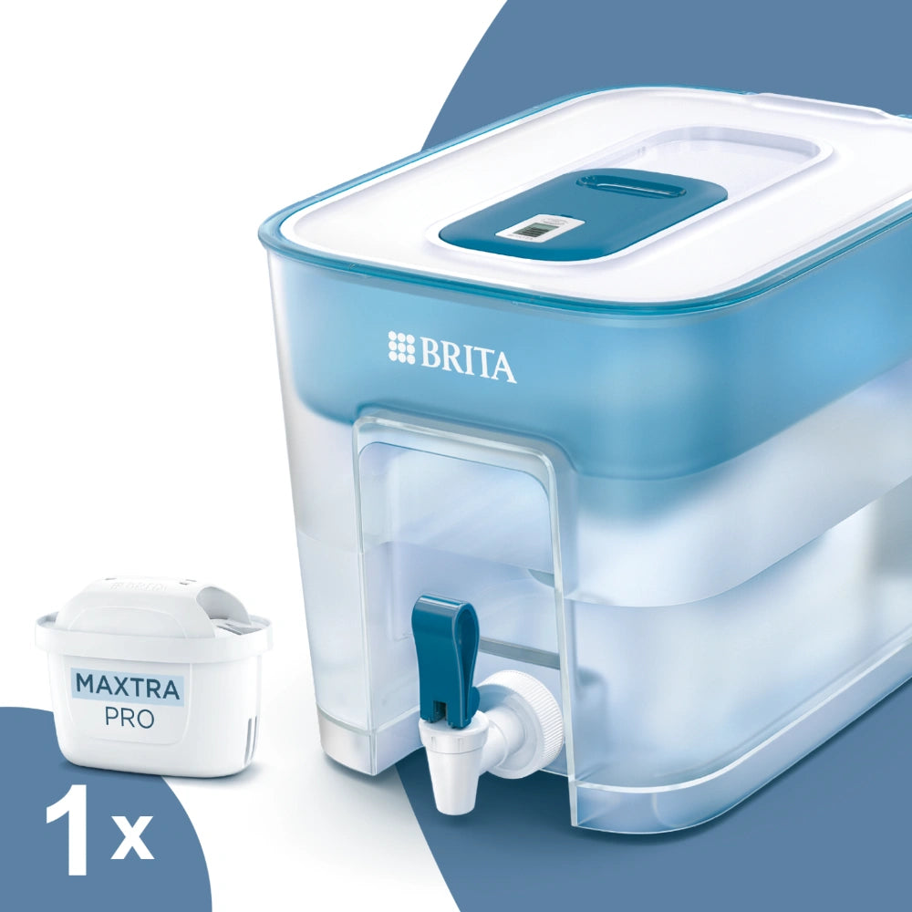 Brita Flow Water Filter Jug 8.2 Litre - White + Maxtra All-in-1 Cartridge | S1051126
