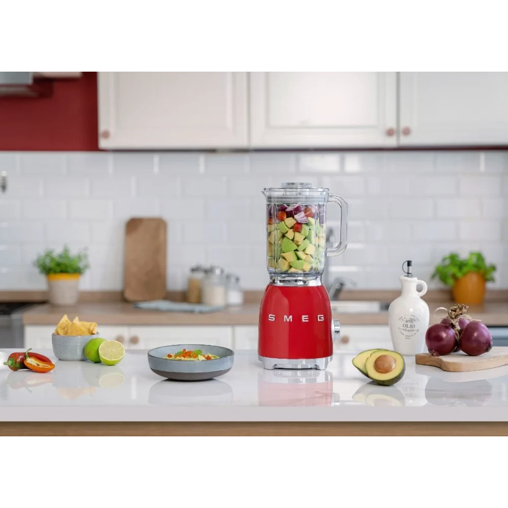 Smeg 50's Retro Food Blender - Red | BLF03RDUK