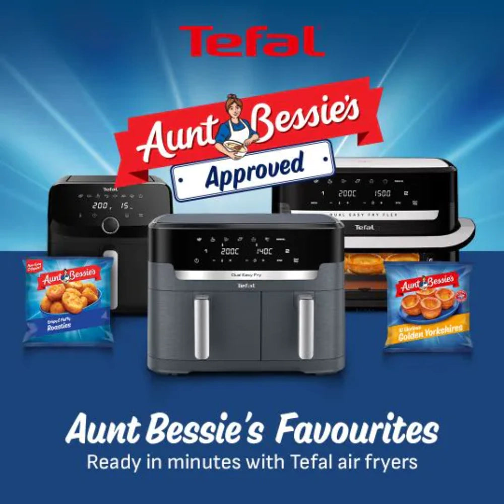 Tefal Easy Fry Dual XXL 11 Litre Air Fryer - Coal | EY942HG0