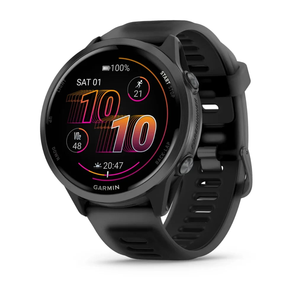 Garmin Forerunner 570 47mm GPS Smartwatch - Black | 49-GAR-010-02971-00