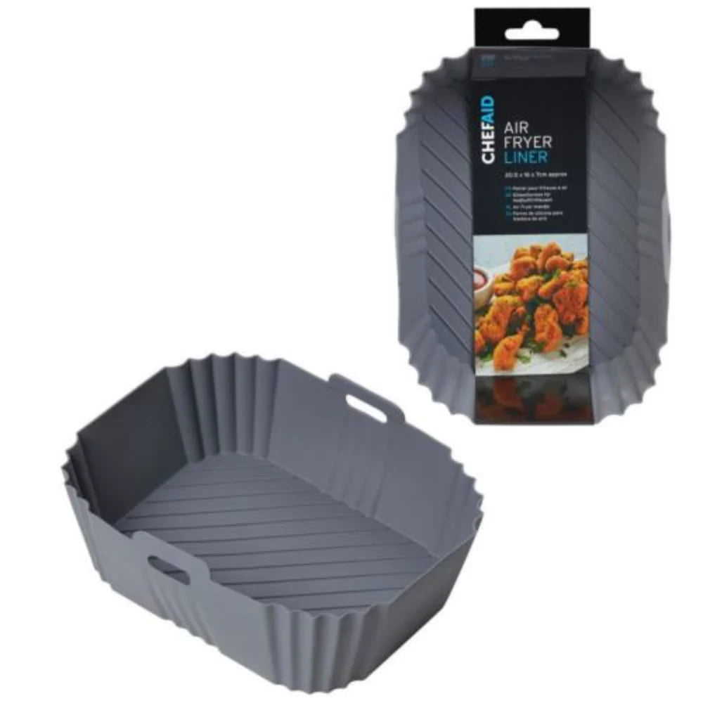 Chef Aid Silicone Air Fryer Liner 22.5cm x 16cm | GE10E10012
