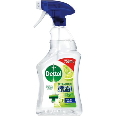 Dettol Antibacterial Surface Cleaner Spray 750ml - Lime and Mint | 1401824