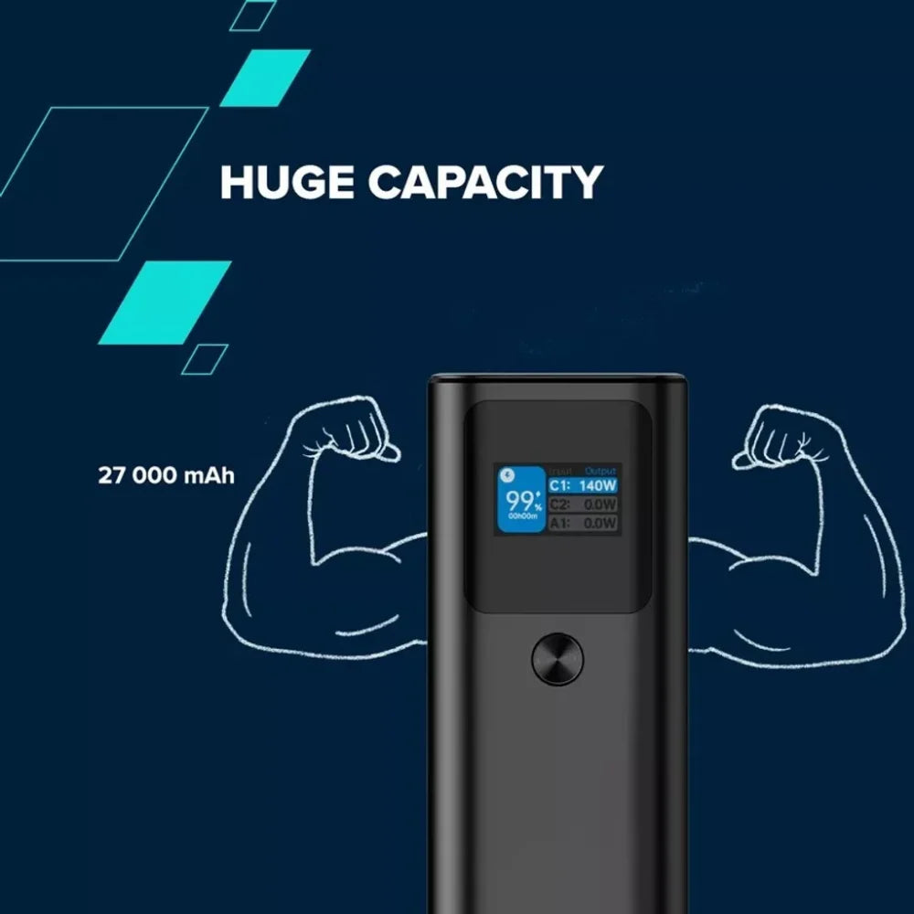 Canyon Power Bank 27000mAh PD140W | CNE-CPB2010DG