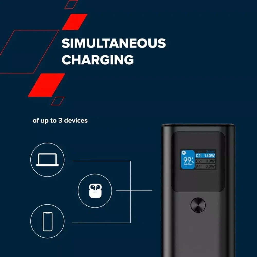 Canyon Power Bank 27000mAh PD140W | CNE-CPB2010DG