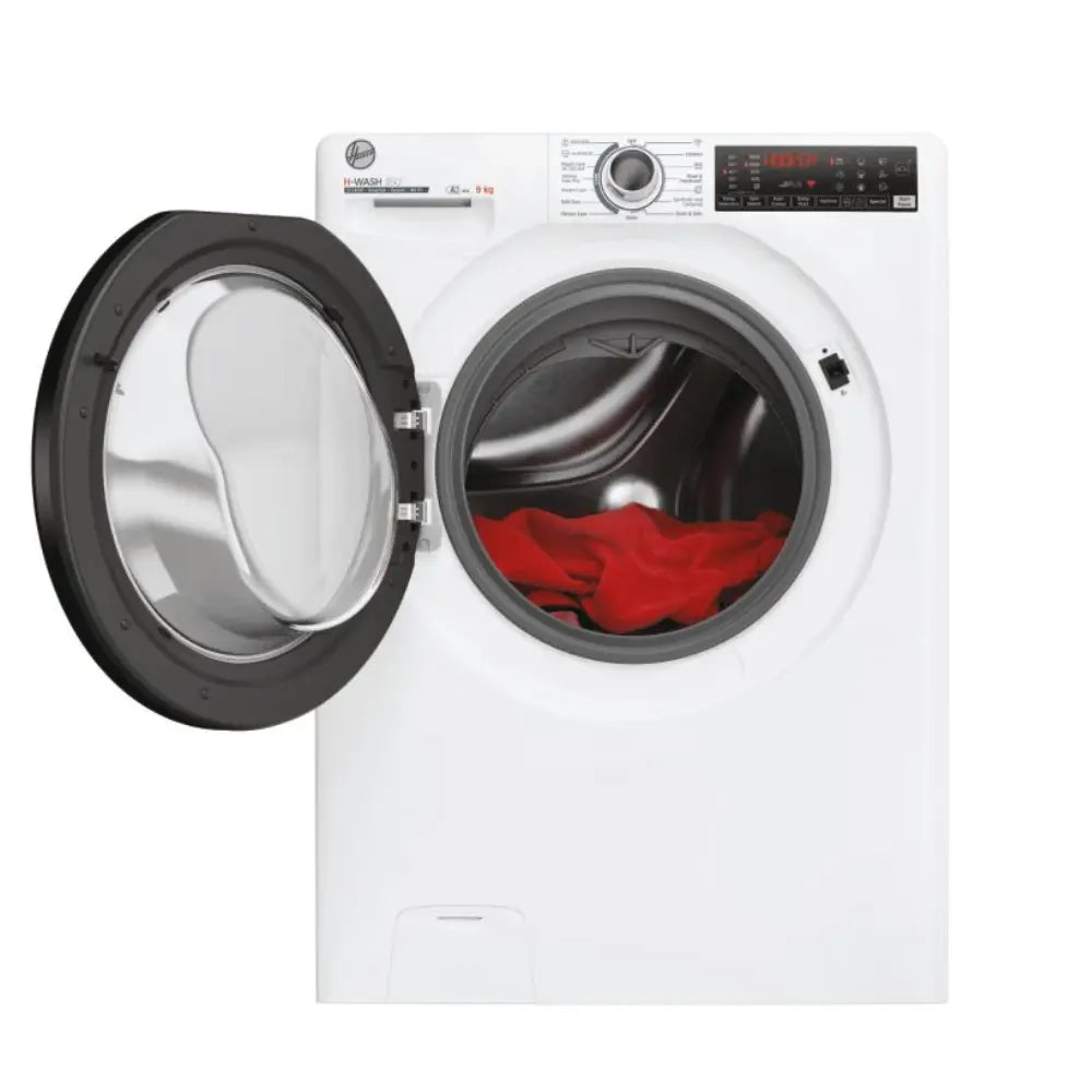 Hoover H-Wash 350 9kg 1400 Spin Washing Machine - White | H3WPS496TAM6-80