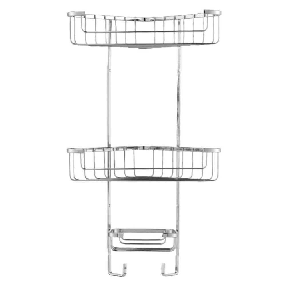 Croydex Wire 3 Tier Corner Basket | CRXQM262841
