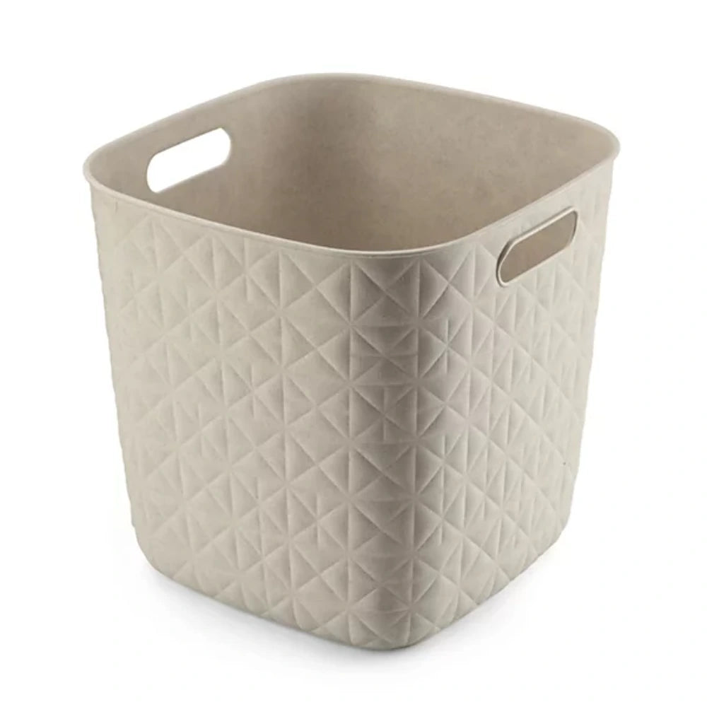 Curver Softex Cube 15 Litre Storage Box - Chalk White | CUR260062