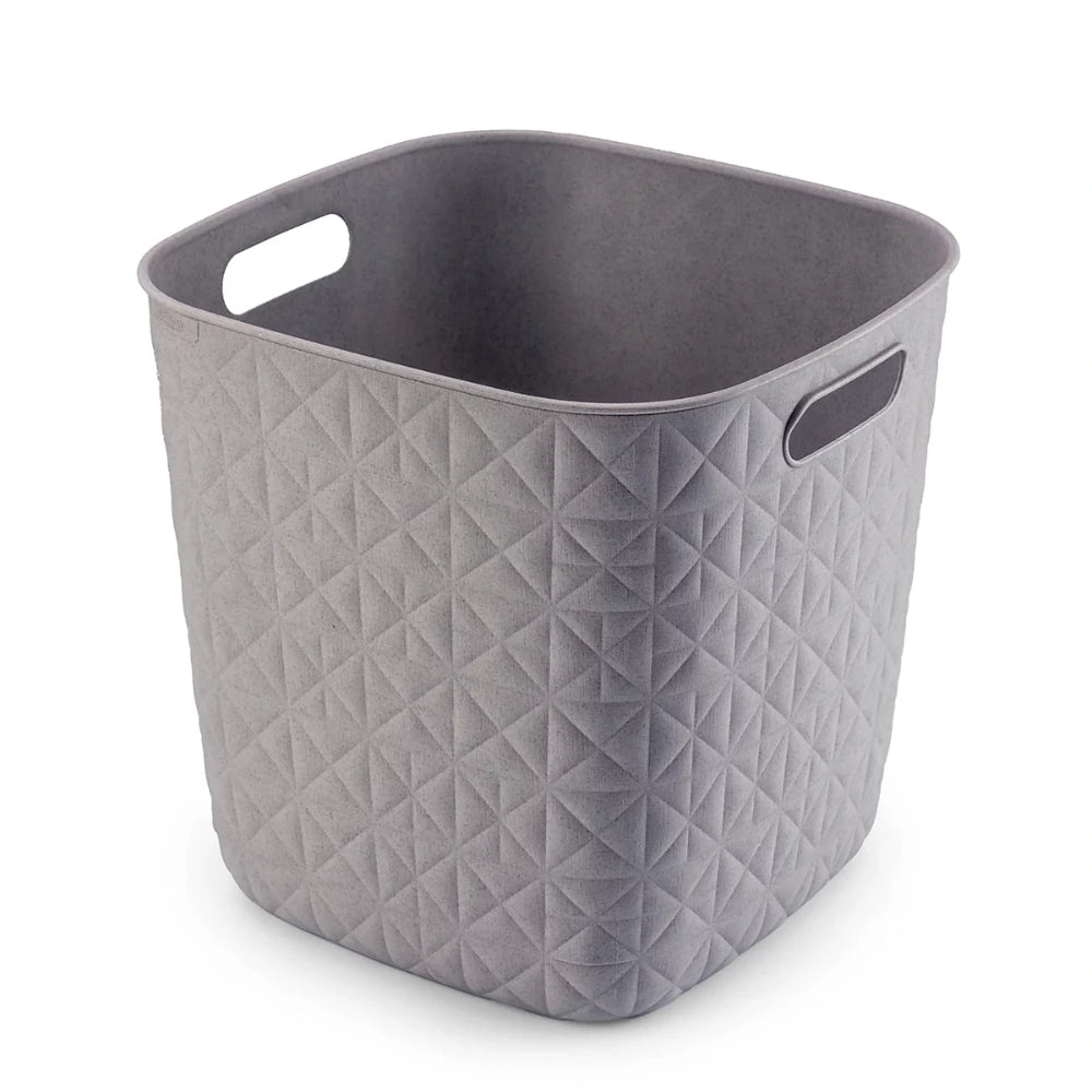 Curver Softex Cube 15 Litre Storage Box - Taupe | CUR260064