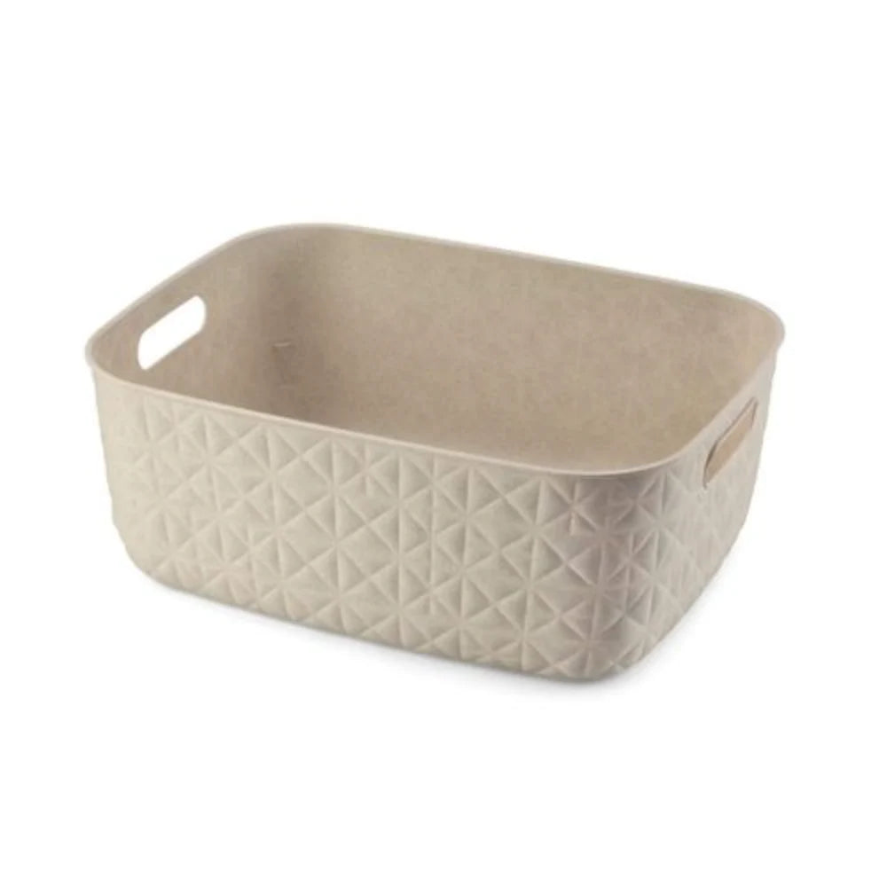 Curver Softex Medium 12.5 Litre Storage Box - Chalk White | CUR260054