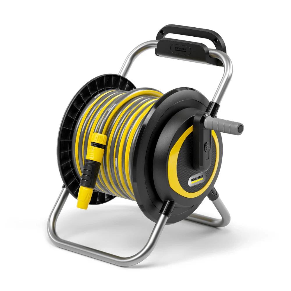 Karcher 20 Metre Garden Hose Reel Set with Wall Bracket | 2.645-372.0