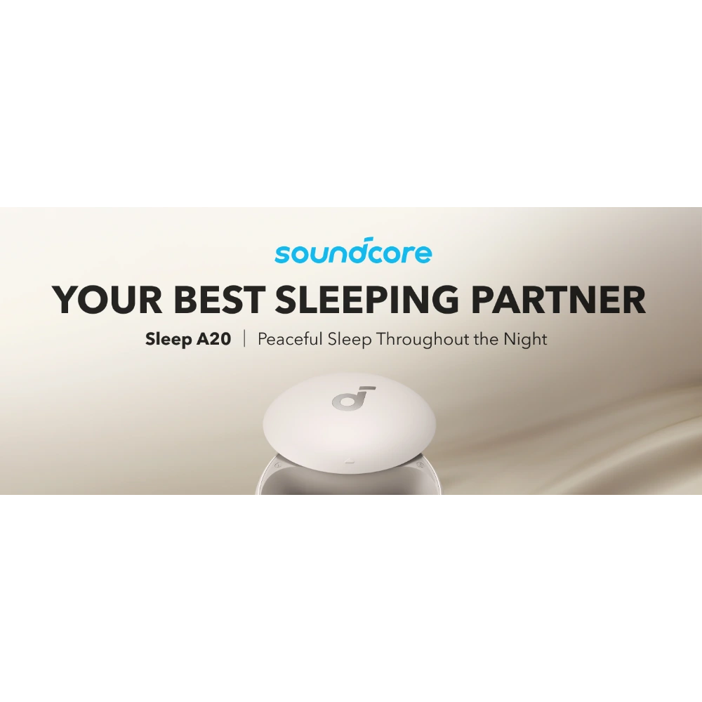 Soundcore Sleep A20 Sleep Wireless Bluetooth Earbuds - White | A6611G21