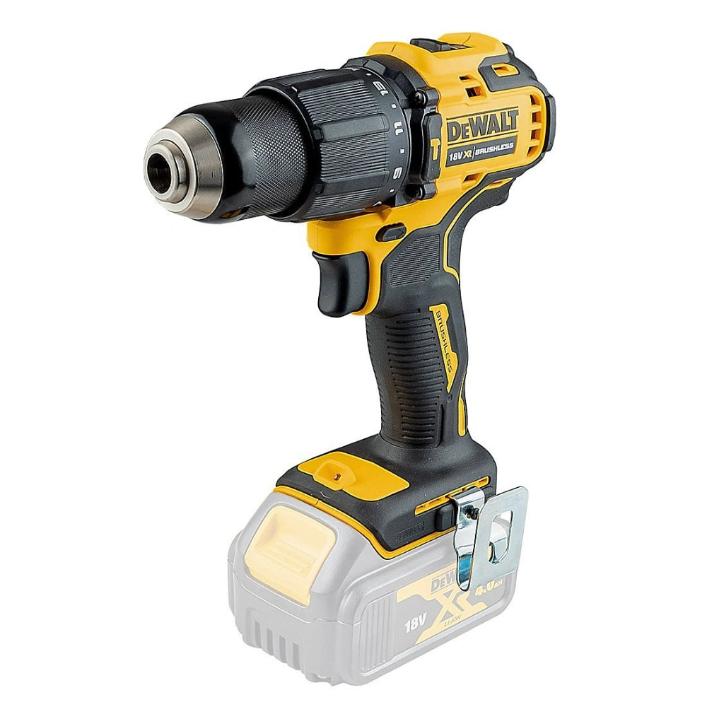 Dewalt 18V Brushless Combi Drill with 1 x 5.0ah Battery and FREE Drill Bit Set | DCD709P1T-GB