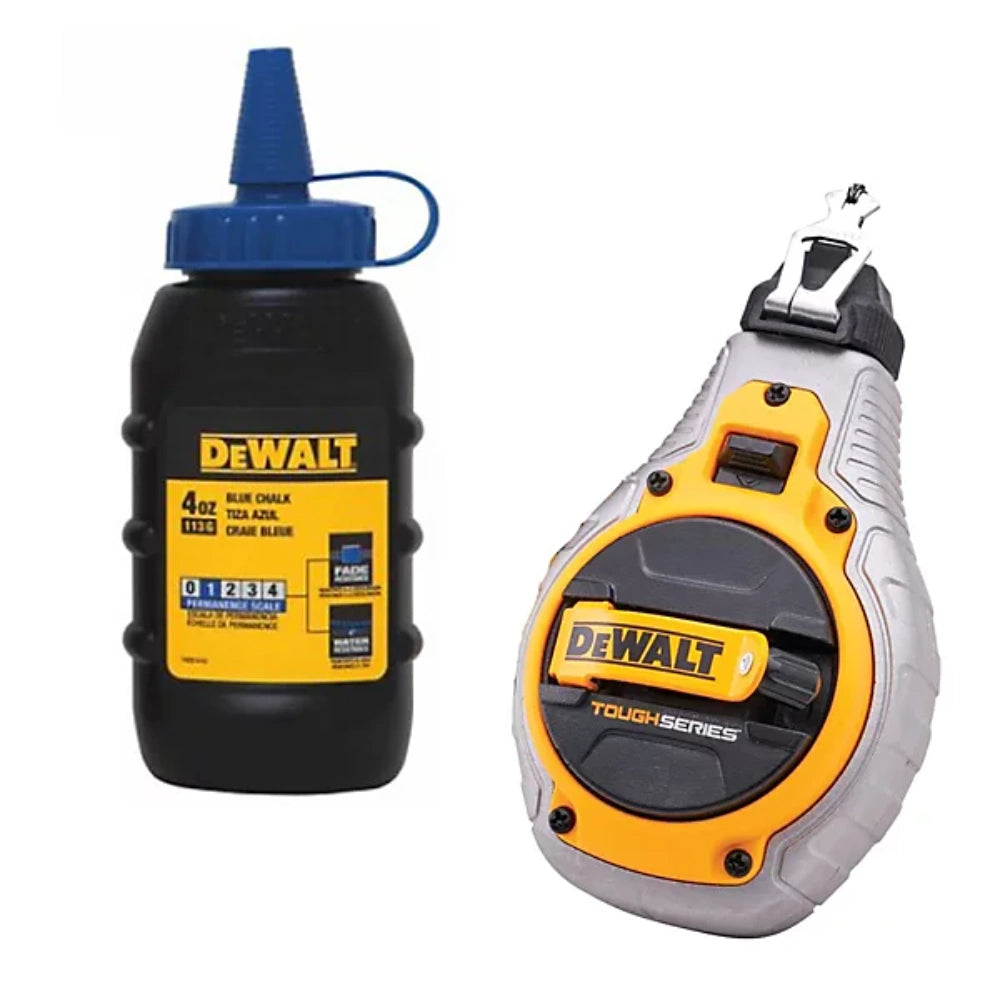 DeWALT Chalk Line & Blue Chalk Set | XMS25CHALK