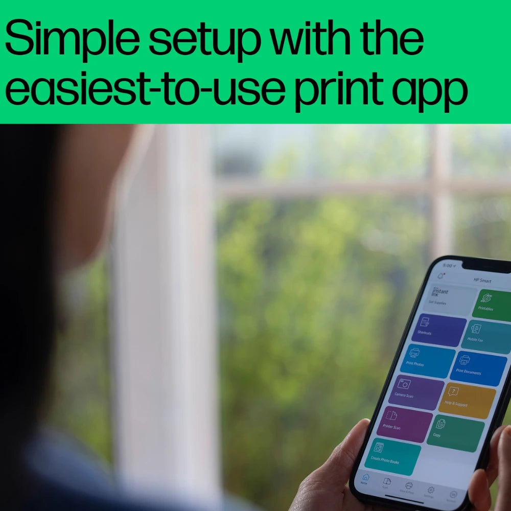 HP DeskJet 2820e All in One Wireless Colour Printer - White | 588K9B