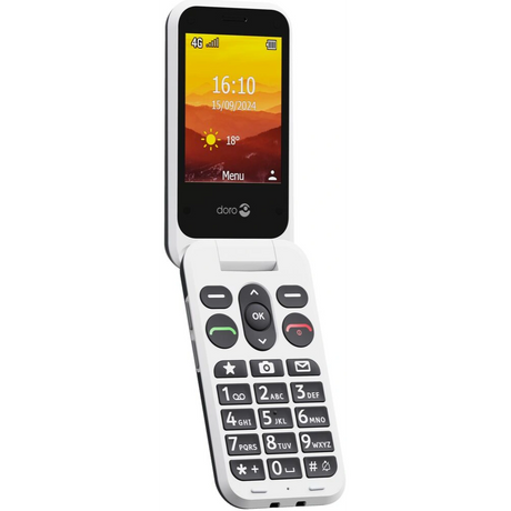 DORO Leva L20 Sim Free Mobile Phone - White | 8744