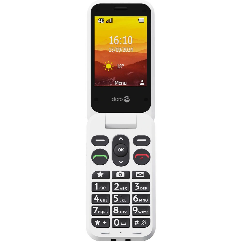 DORO Leva L30 Sim Free Mobile Phone - Black and White | 8747