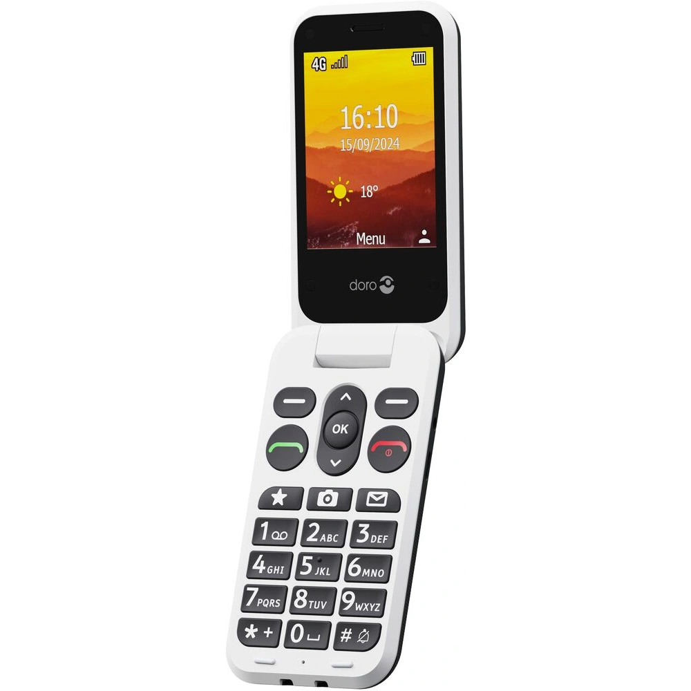 DORO Leva L30 Sim Free Mobile Phone - Black and White | 8747