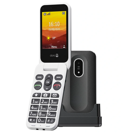 DORO Leva L20 Sim Free Mobile Phone - White | 8744
