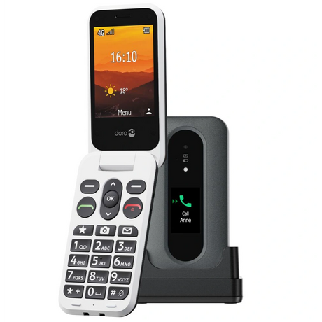 DORO Leva L30 Sim Free Mobile Phone - Black and White | 8747