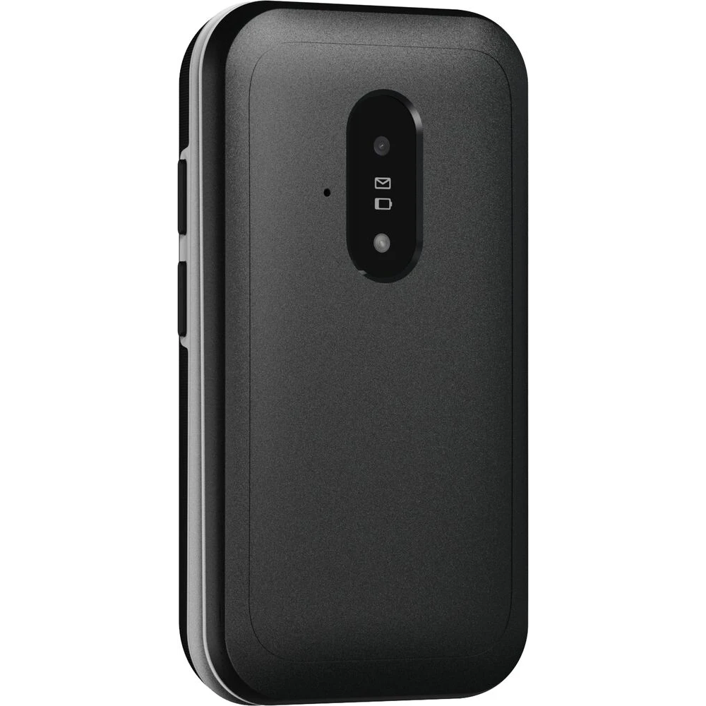 Doro Leva Sim Free E22 Mobile Flip Phone - Black / White | 8991